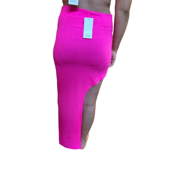 TOBI Pink 2 piece - skirt and top Medium - Picture 3 of 4